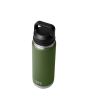 Botella Termo YETI Rambler 26oz verde oliva cerrada