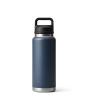 Botella Termo YETI Rambler 26oz azul marino posterior