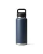 Botella Termo YETI Rambler 26oz azul marino posterior