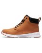 Zapatillas Altas de Cuero DC Shoes Mason 2 Wheat Black para Hombre lateral