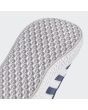 Zapatillas de velcro Adidas Gazelle Azul marino con detalles en blanco para niño detalle suela