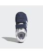Zapatillas de velcro Adidas Gazelle Azul marino con detalles en blanco para niño superior