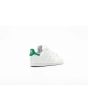 Zapatillas Adidas Stan Smith I para bebé blancas y verdes derecha
