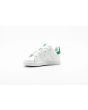 Zapatillas Adidas Stan Smith I para bebé blancas y verdes izquierda