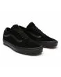 Zapatillas de ante Vans Old Skool Suede negras Unisex frontal