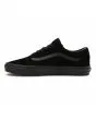 Zapatillas de ante Vans Old Skool Suede negras Unisex izquierda