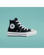 Zapatillas Converse EVA Platform Chuck Taylor All Star High Top Negras para niños