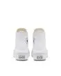 Zapatillas de plataforma Converse Chuck Taylor All Star Move High Top Blancas posterior