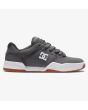 Zapatillas de Cuero DC Shoes Central color Gris y Blanco para Hombre