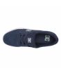Zapatillas para skate de cuero DC Shoes Crisis 2 Azul Marino y Gris para hombre superior