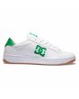 Zapatillas de cuero DC Shoes Striker blancas y verdes para hombre
