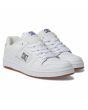 Zapatillas Skate de cuero DC Shoes Manteca 4 Blancas para hombre frontal