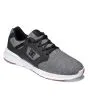 Zapatillas DC Shoes Skyline negras y grises para hombre frontal