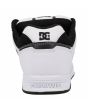 Zapatillas Cupsole bajas DC Shoes Stag Negras y Blancas para hombre talón