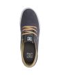 Zapatillas de ante DC Shoes Trase grises y blancas para hombre superior