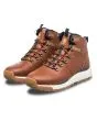 Botas de cuero Element Monde Tortoise Shell Marrones para hombre frontal