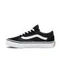 Zapatillas de Skate Junior Vans Old Skool en color negro para niños de 4 a 8 años izquierda