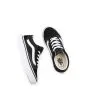 Zapatillas de Skate Junior Vans Old Skool en color negro para niños de 4 a 8 años superior