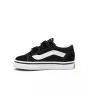 Zapatillas Vans Old Skool V en color negro para niños de 1 a 4 años izquierda