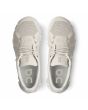Zapatillas On Running Cloud 5 gris perla y blanco para mujer superior