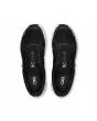 Zapatillas ON Running Cloud 6 Negras y Blancas para hombre cordones de atado rápido
