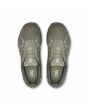 Zapatillas On Running Cloud 6 color verde oliva y gris eclipse para hombre atado rápido