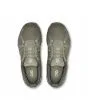 Zapatillas On Running Cloud 6 color verde oliva y gris eclipse para hombre atado rápido