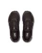Zapatillas On Running Cloud 6 color Negro-Negro para mujer cordones elásticos atado rápido