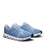 Zapatillas On Running Cloud 6 Chambray-White para mujer frontal