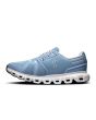 Zapatillas On Running Cloud 6 Chambray-White para mujer izquierdo