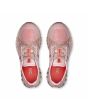 Zapatillas de deporte On Running Cloud X 4 AD color Malva y Salmón para mujer cordones