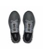 Zapatillas de Running On Cloud X 4 AD color gris piedra y negro para hombre atado estrella