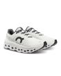 Zapatillas para running On Cloudmonster Undyed White White blanco desteñido para mujer frontal 