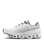 Zapatillas para running On Cloudmonster Undyed White White blanco desteñido para mujer izquierda