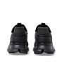 Zapatillas On Running Cloudnova Black-Eclipse negras para hombre posterior