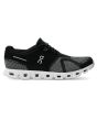 Zapatillas On Running Cloud 5 Combo Black Alloy negras y blancas para hombre