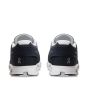 Zapatillas On Running Cloud 5 azul marino y blanco para hombre posterior