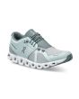 Zapatillas On Running Cloud 5 Surf Cobble color aguamarina para mujer frontal 