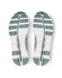 Zapatillas On Running Cloud 5 Surf Cobble color aguamarina para mujer suela