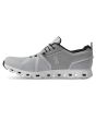 Zapatillas impermeables On Running Cloud 5 Waterproof grises y blancas para hombre izquierda 