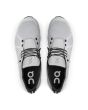 Zapatillas impermeables On Running Cloud 5 Waterproof grises y blancas para hombre superior