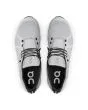 Zapatillas impermeables On Running Cloud 5 Waterproof grises y blancas para hombre superior