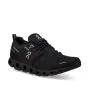 Zapatillas Waterproof On Running Cloud 5 negras para mujer frontal 