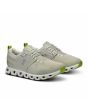 Zapatillas On Running Cloud 5 Waterproof color verde tiza y blanco hielo para mujer resistentes al agua