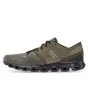 Zapatillas On Running Cloud X 3 verdes Olive Reseda para hombre izquierda