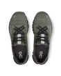 Zapatillas On Running Cloud X 3 verdes Olive Reseda para hombre superior