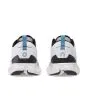 Zapatillas On Running Cloud X 3 Shift blancas y negras para hombre posterior