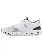 Zapatillas On Running Cloud X 3 Shift blancas y negras para hombre izquierda