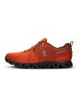 Zapatillas On Running Cloud 5 Waterproof naranjas y grises para hombre izquierda
