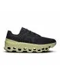 Zapatillas de running On Cloudmonster color negro y verde acacia para hombre
